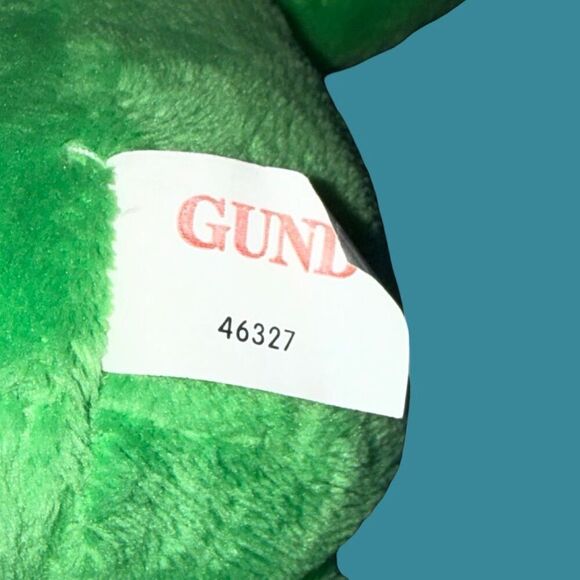 Gund Frog Striped Toboggan Scarf Hat Plush Stuffed Animal P7 - Picture 3 of 7